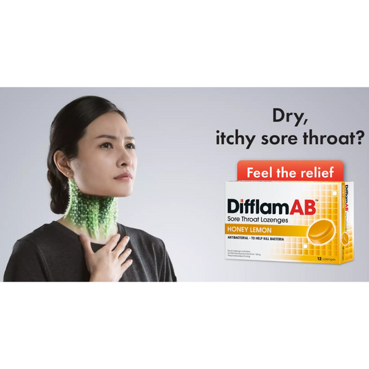 Difflam AB Sore Throat Lozenges 12's