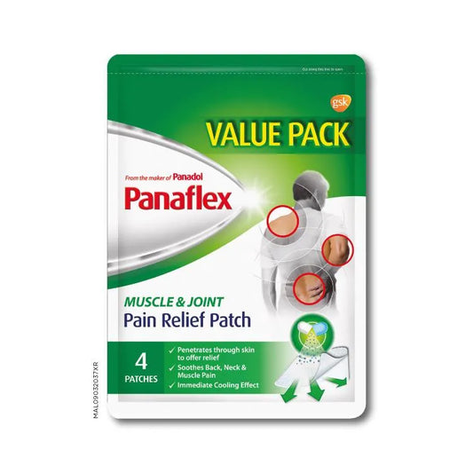 PANAFLEX Pain Relief Patch For Muscle & Joint (2s/4s)