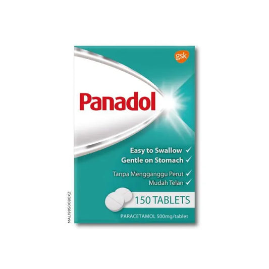 Panadol Regular Paracetamol Pain Relief 500mg Easy to Swallow (10s/30s/150s)