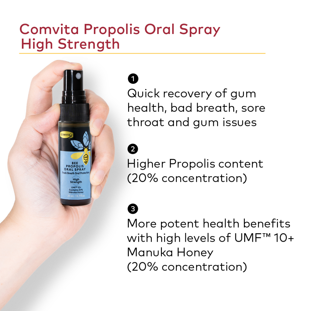 Comvita Bee Propolis Oral Spray High Strength 20ml