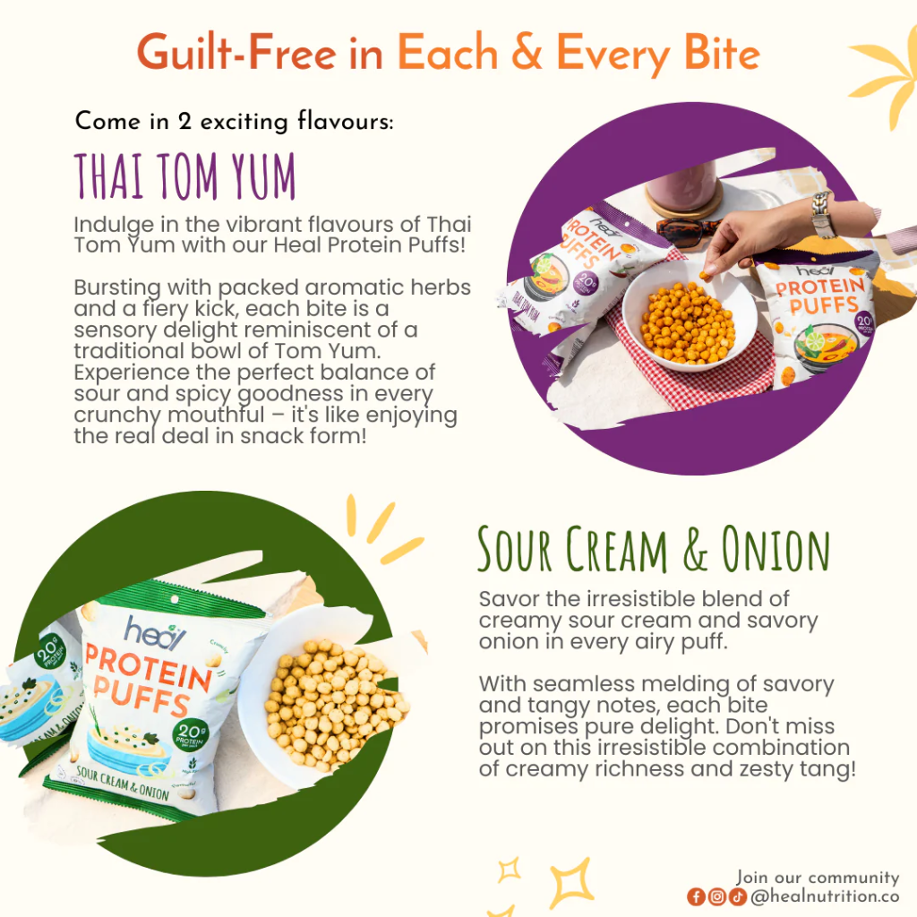 Heal Protein Puffs 50g