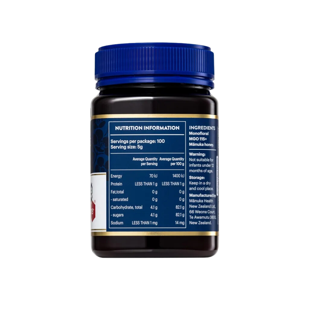 Manuka Health Manuka Honey MGO115+ (UMF6+) 250g/500g