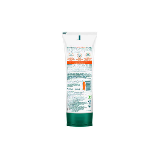 Himalaya Brightening Vitamin C Orange Face Wash 100ml
