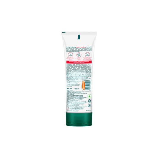 Himalaya Brightening Vitamin C Strawberry Face Wash 100ml