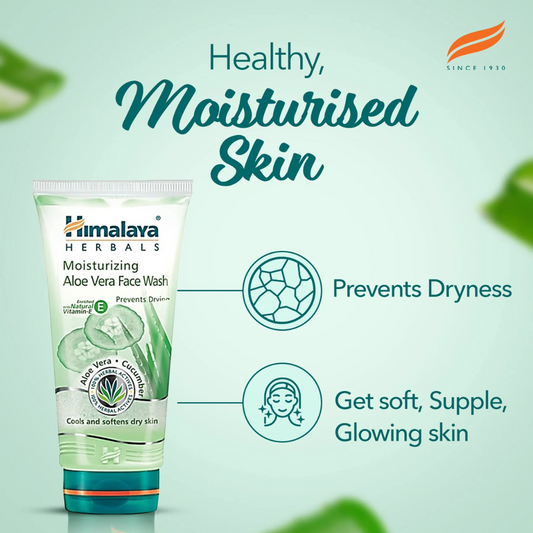 Himalaya Moisturizing Aloe Vera Face Wash 150ml