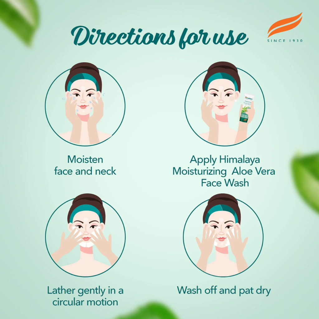 Himalaya Moisturizing Aloe Vera Face Wash 150ml