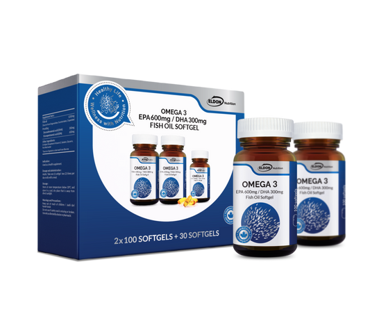 Eldon Nutrition Omega-3 900mg Twin Pack (100s x 2)(FOC 30s)