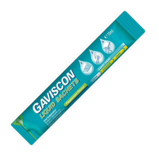 Gaviscon Peppermint Liquid Sachet (5 x 10ml)