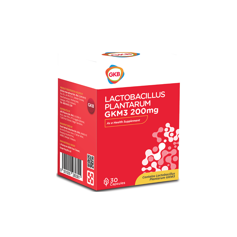 GKB Lactobacillus Plantarum GKM3 200mg (30s)