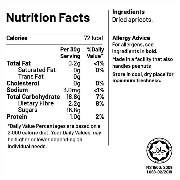 Big Nüts Dried Apricots