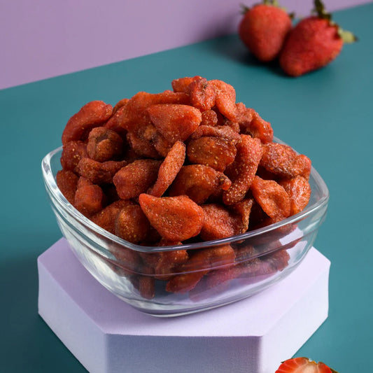 Big Nüts Dried Strawberries (Low sugar)