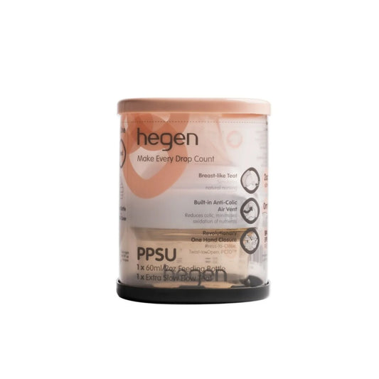 Hegen PCTO™ 60ml/2oz Feeding Bottle PPSU with Extra Slow Flow Teat