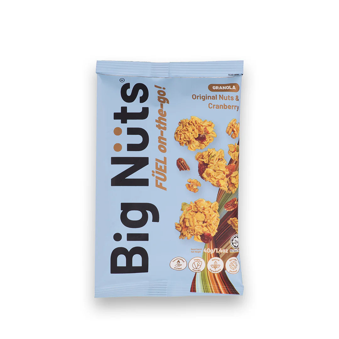 Big Nüts Original Nuts and Cranberries Granola (FUEL on-the-go)