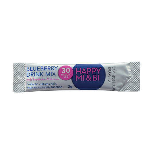 SpringHealth Happy MI&BI® Blueberry Drink Mix with 30 Billion CFU Probiotics (30s)