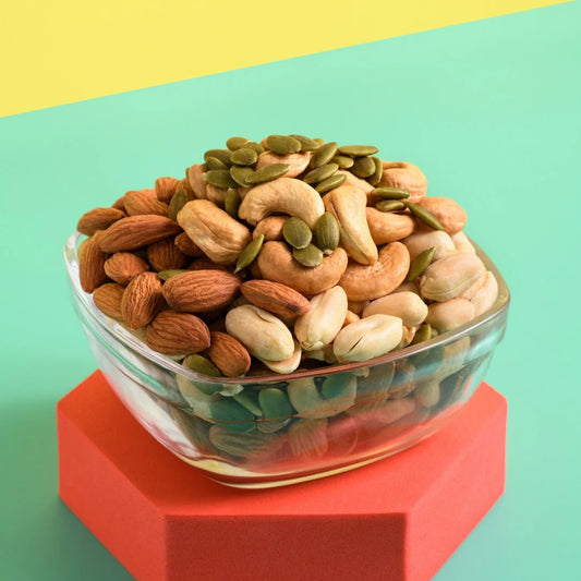 Big Nüts Lightly Roasted High Protein Nut Mix (Unsalted)