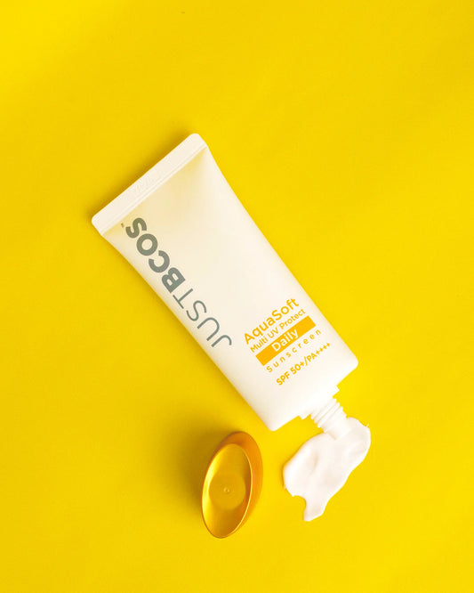 JUSTBCOS⢠AquaSoft Multi UV Protect Daily Sunscreen 50ml SPF50/PA++++ (50ml)