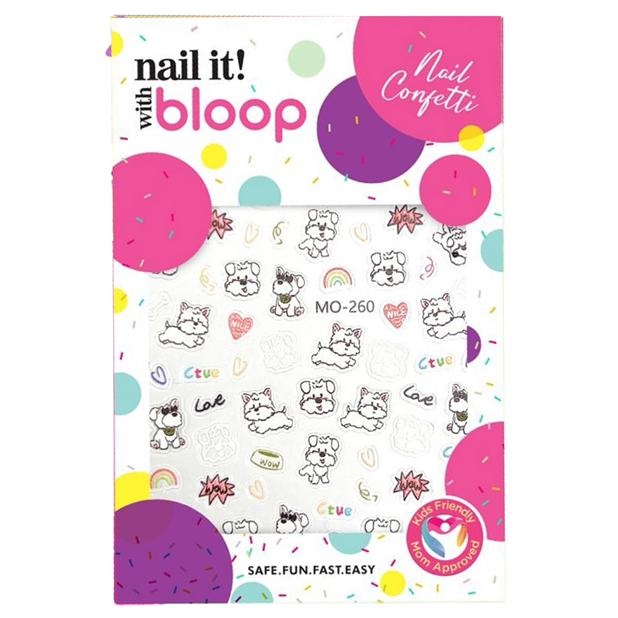 BLOOP Nail Confetti Stickers