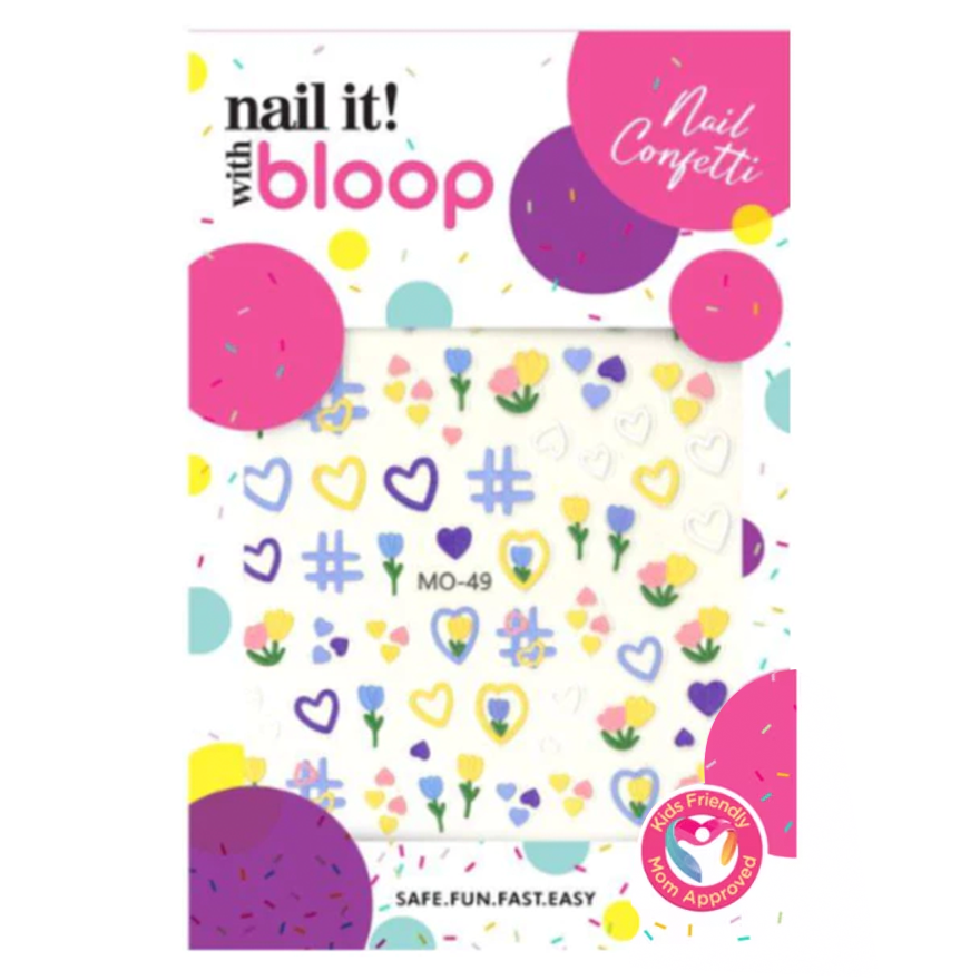 BLOOP Nail Confetti Stickers