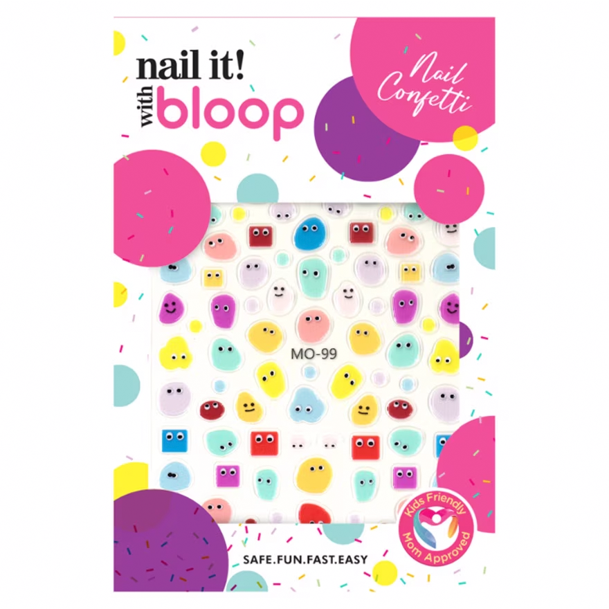 BLOOP Nail Confetti Stickers