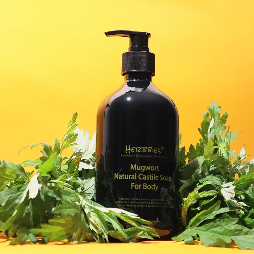 Herbbies Mugwort Natural Castile Soap for Body