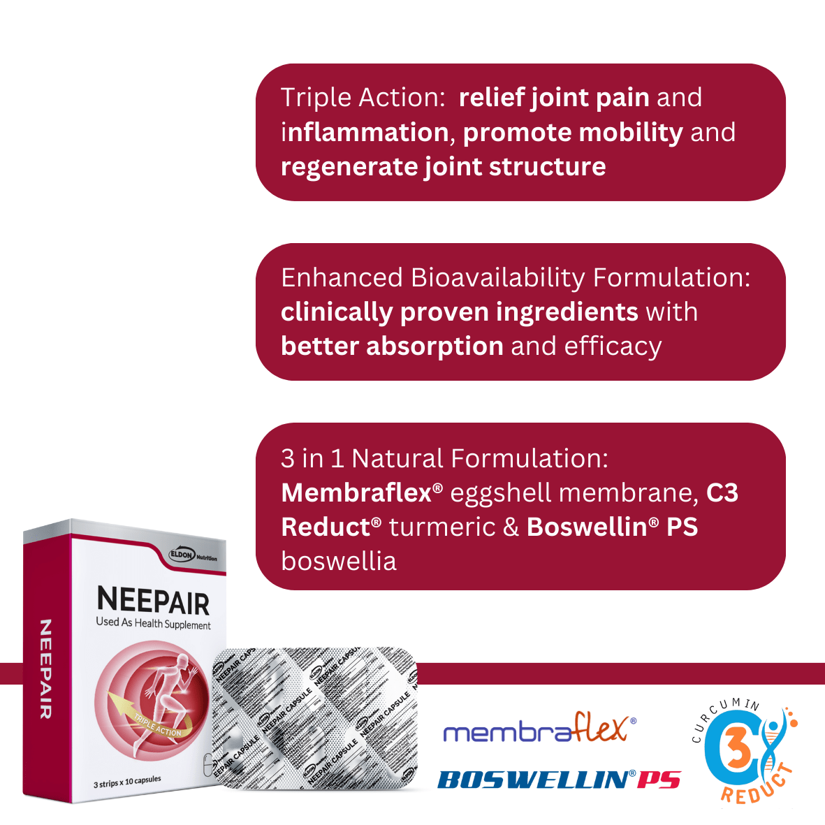 Eldon Nutrition NEEPAIR Capsule