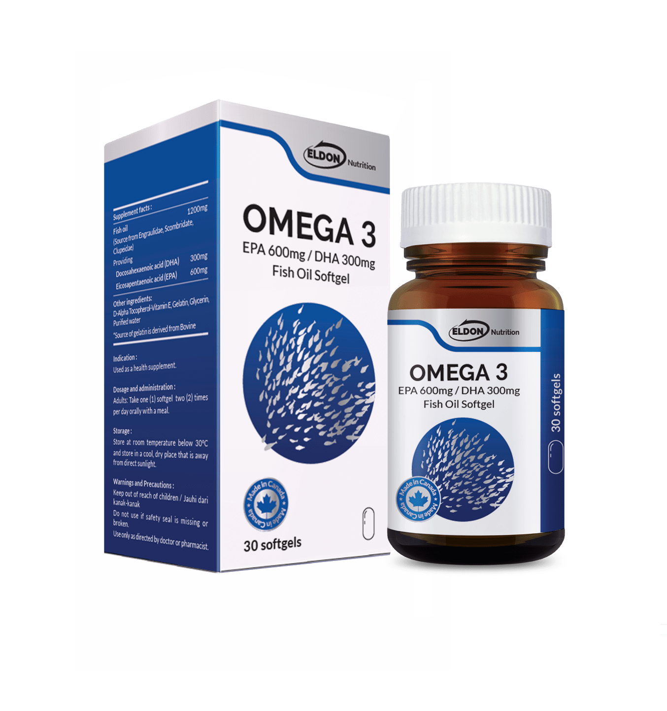 Eldon Nutrition Omega-3 900mg