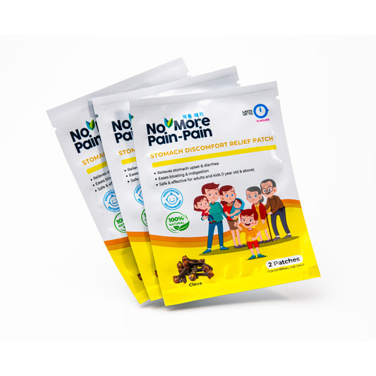 No More Pain Pain Stomach Relief Patch for Baby and Adults (6s)