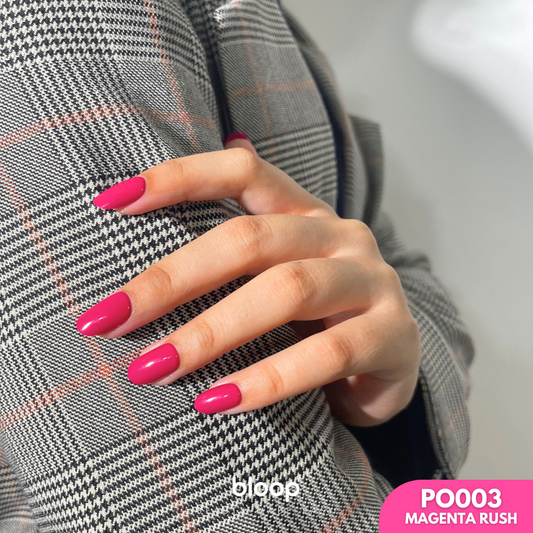 Bloop Basic Press On - PO003 Magenta
