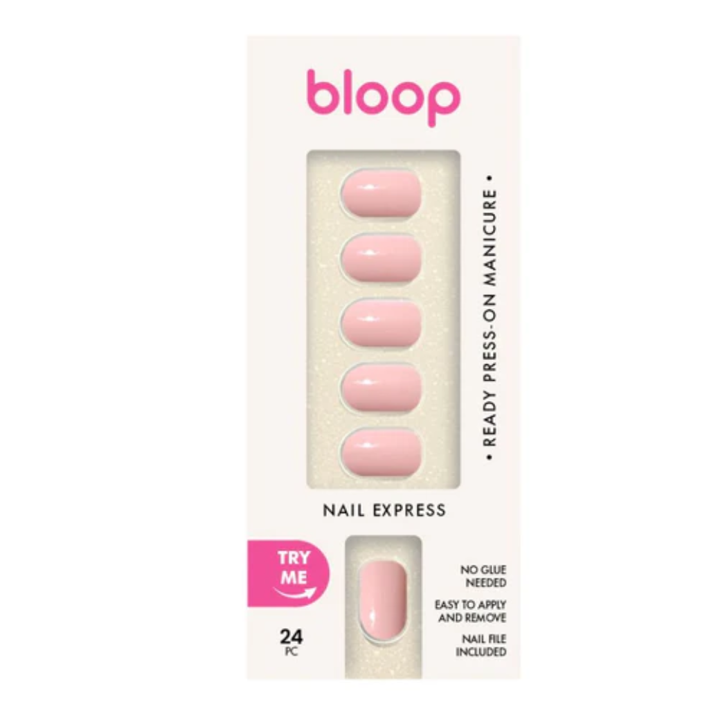Bloop Basic Press On - PO005 Peachy Pink