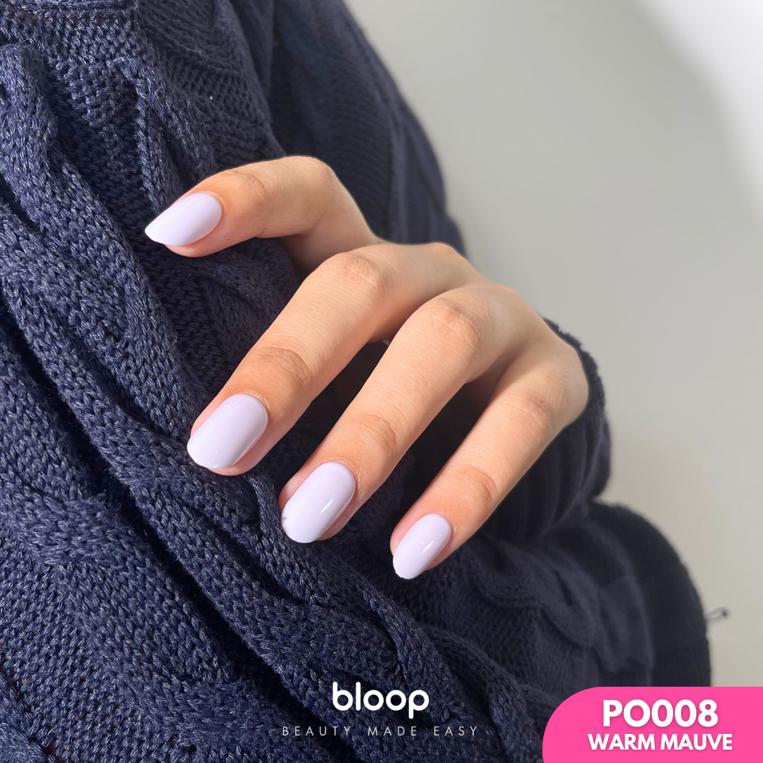 Bloop Basic Press On - PO008 Warm Mauve