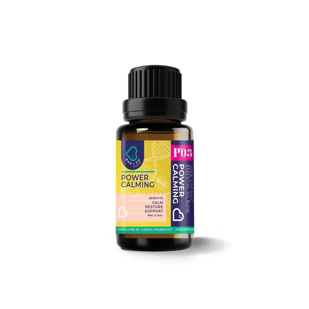 Bam & Co. Power Calming Organic Essential Oil Blend (10ml)