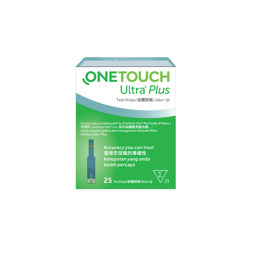 OneTouch Ultra® Plus Test Strips 25's