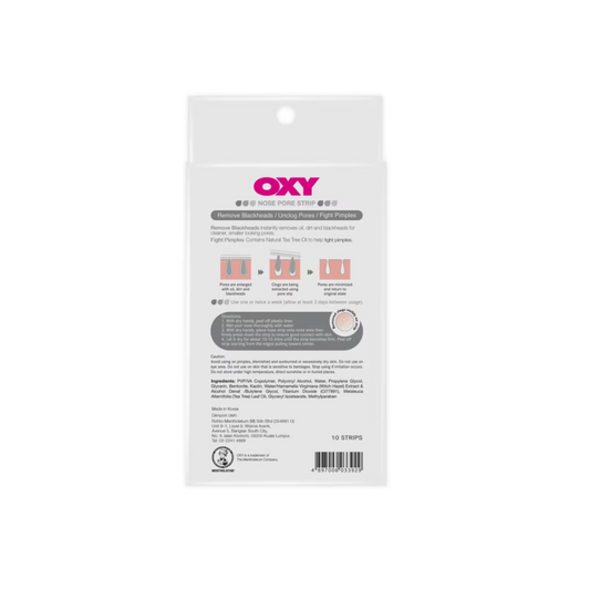 OXY Nose Pore Strip 10's