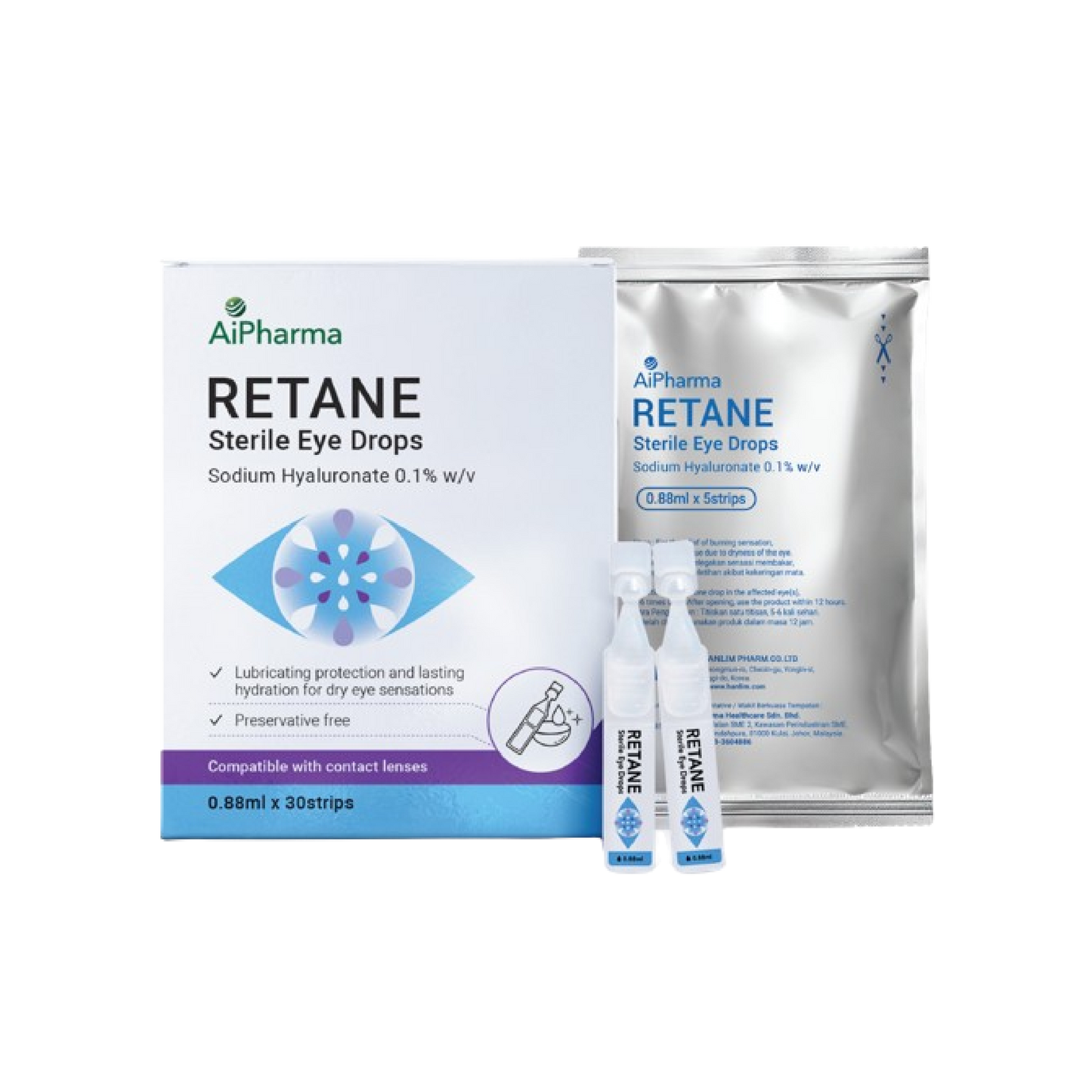 AiPharma RETANE Sterile Eye Drops 30s