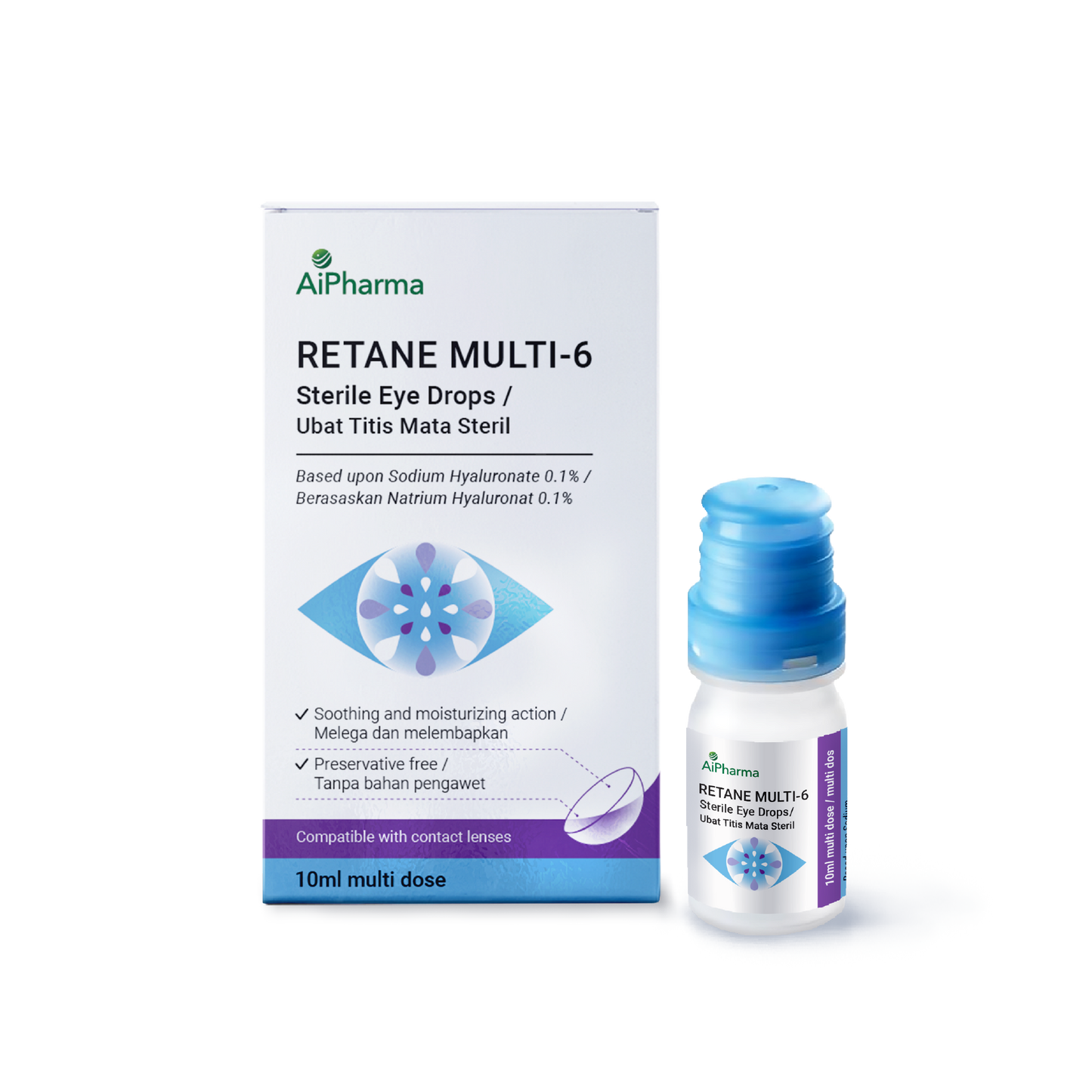 AiPharma RETANE Multi-6 Eye Drops (10ml)