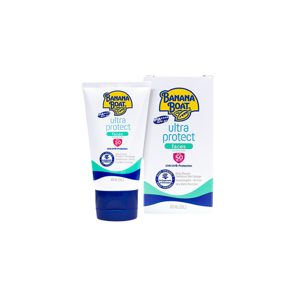 Banana Boat Ultra Protect Face Sunscreen Lotion SPF50 60ml
