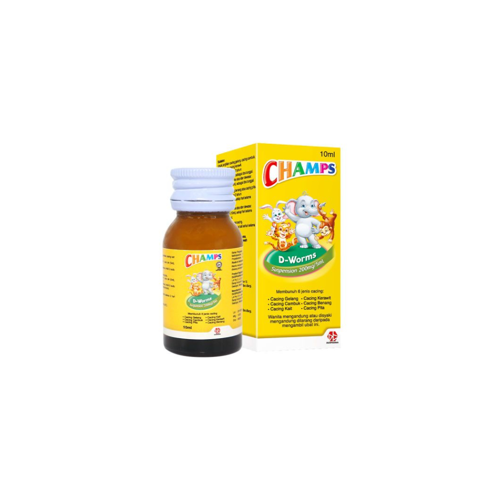 Champs D-Worms Suspension 200mg/5ml 10ml