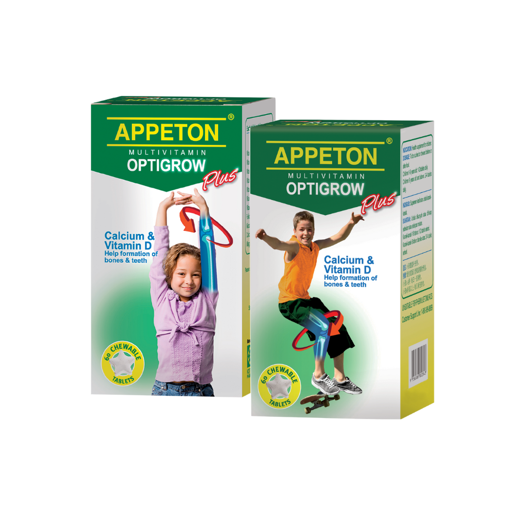 Appeton Multivitamin Optigrow Plus Tablet 60's