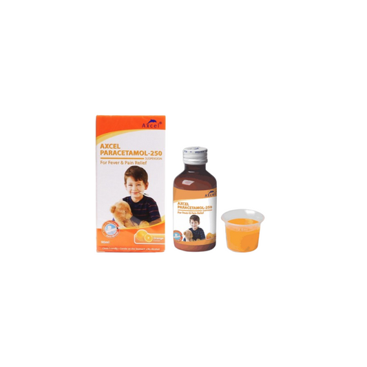 Axcel Paracetamol 250mg/5ml (Orange) 90ml