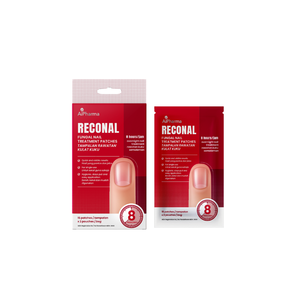 AI Pharma Reconal Fungal Nail Patch 30's