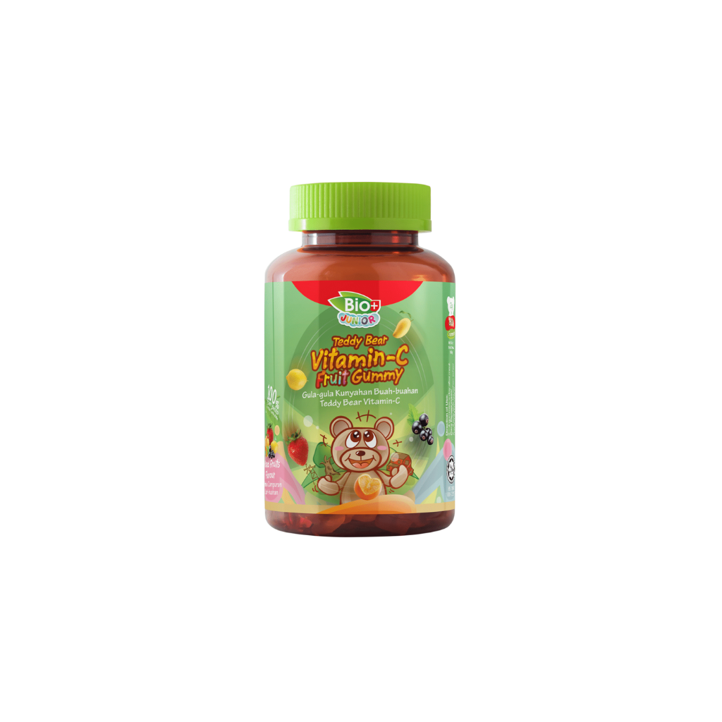 BioPlus Junior Teddy Bear Gummy Vitamin C 80's