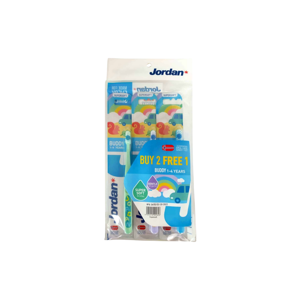 Jordan Buddy Toothbrush (1-4 Years) B2F1