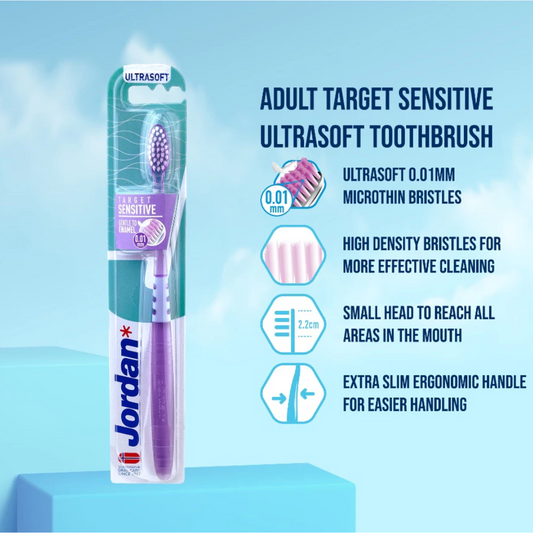 Jordan Target Sensitive Ultrasoft Toothbrush 1's
