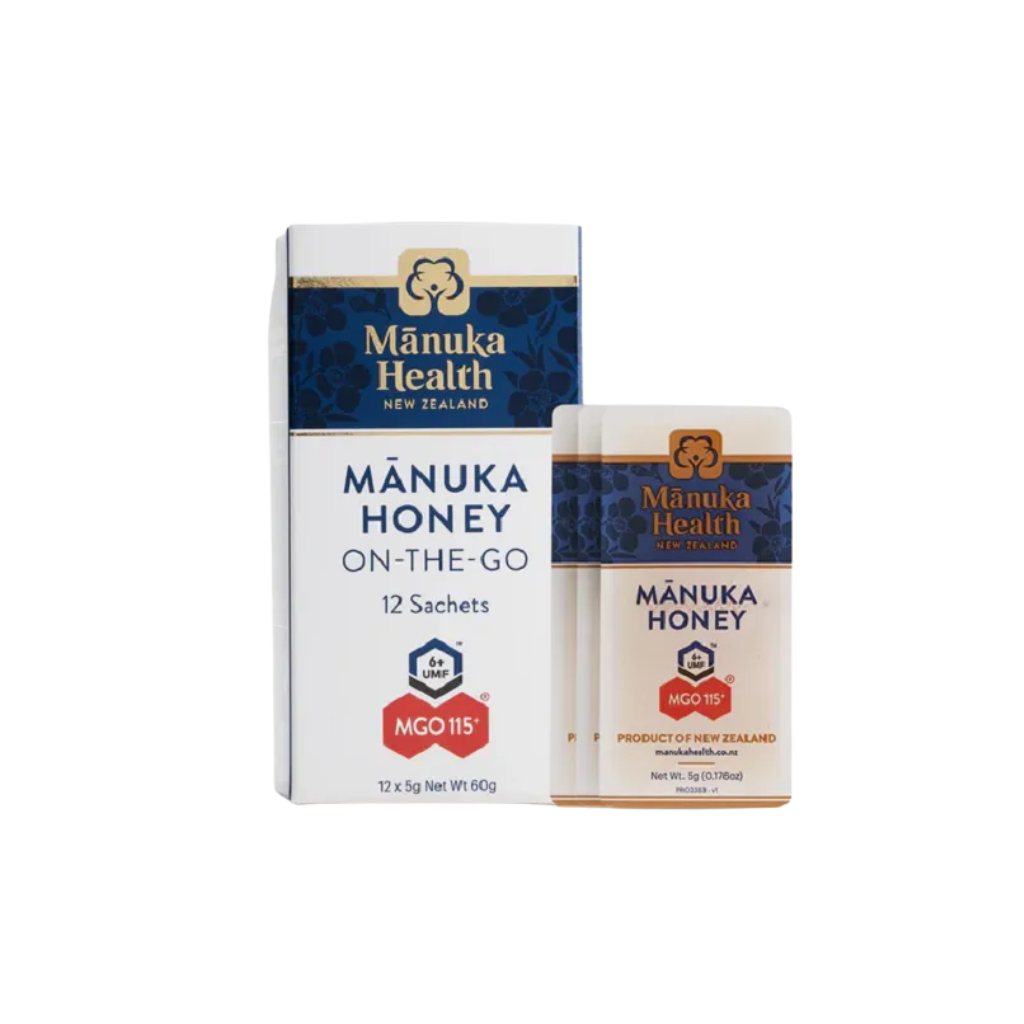 Manuka Health Manuka Honey MGO™ 115+ On-The-Go (5g x 12 sachets)