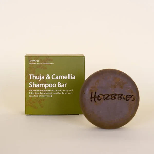 Herbbies Thuja & Camellia Shampoo Bar (100g)