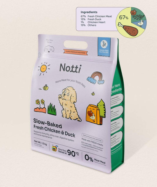 Notti Wou Wou Slow-baked Fresh Chicken & Duck (1.5kg)