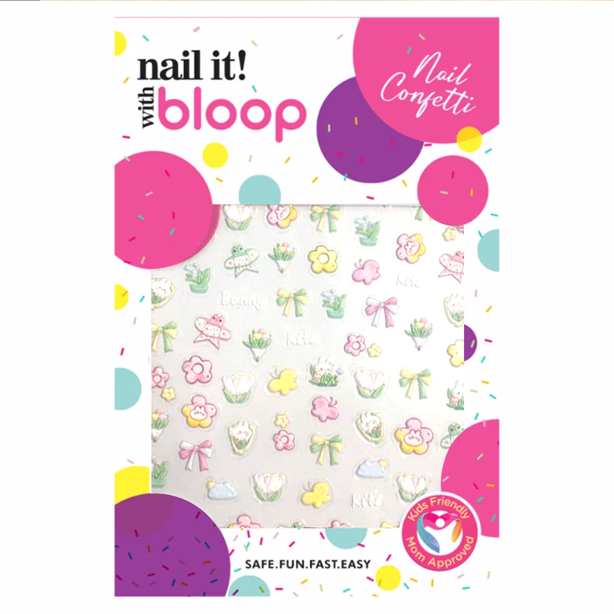 BLOOP Nail Confetti Stickers
