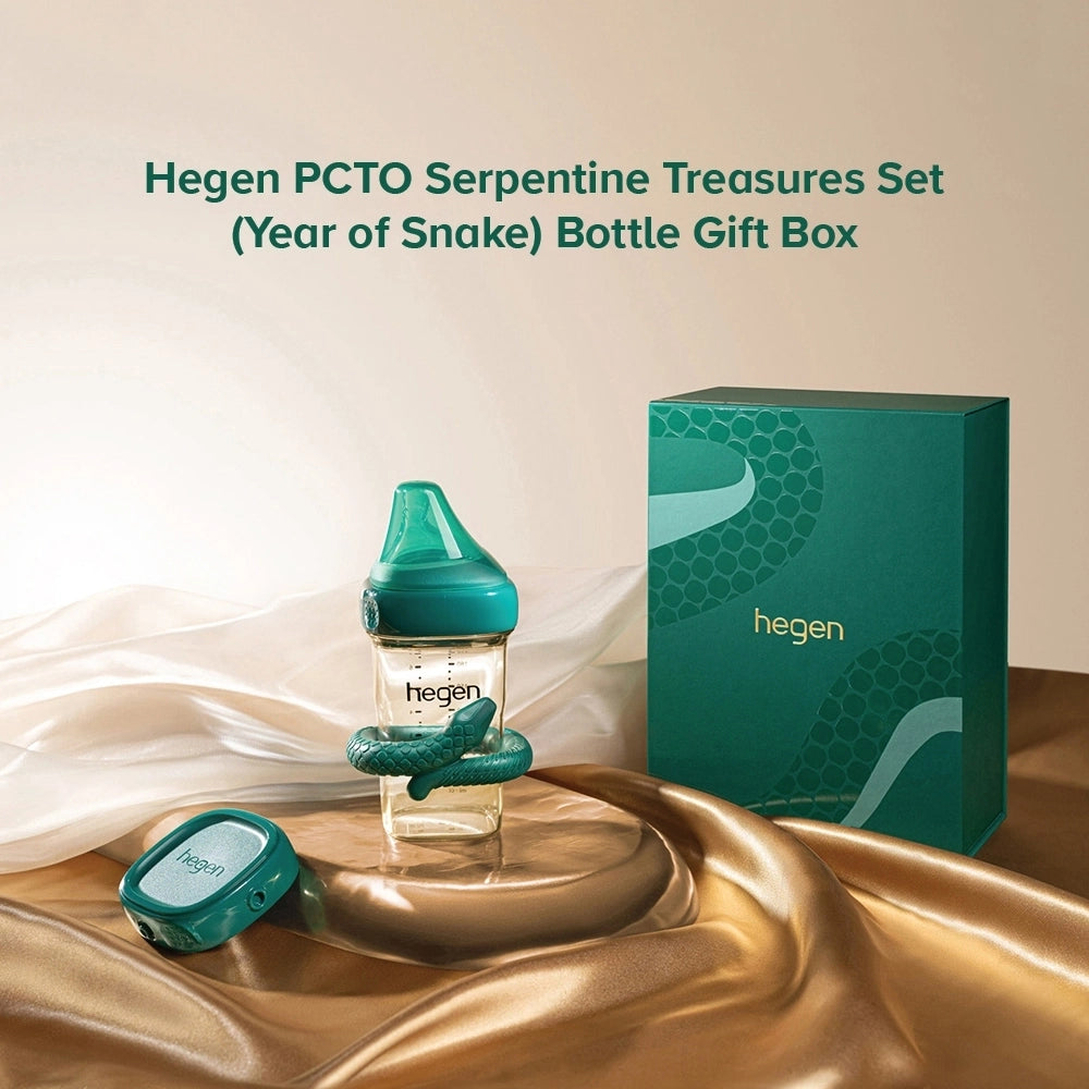 Hegen PCTO™ Serpentine Treasures 240ml/8oz Feeding Bottle with Medium Flow Teat