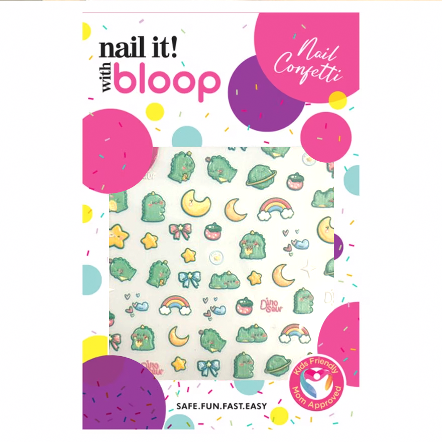 BLOOP Nail Confetti Stickers