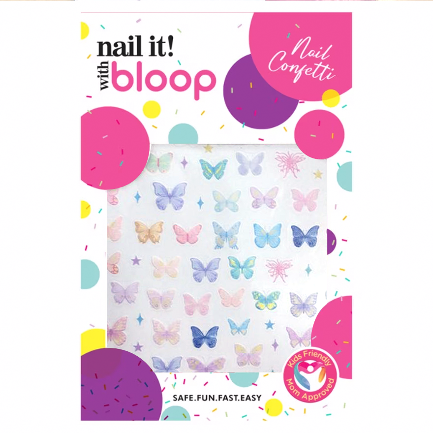 BLOOP Nail Confetti Stickers